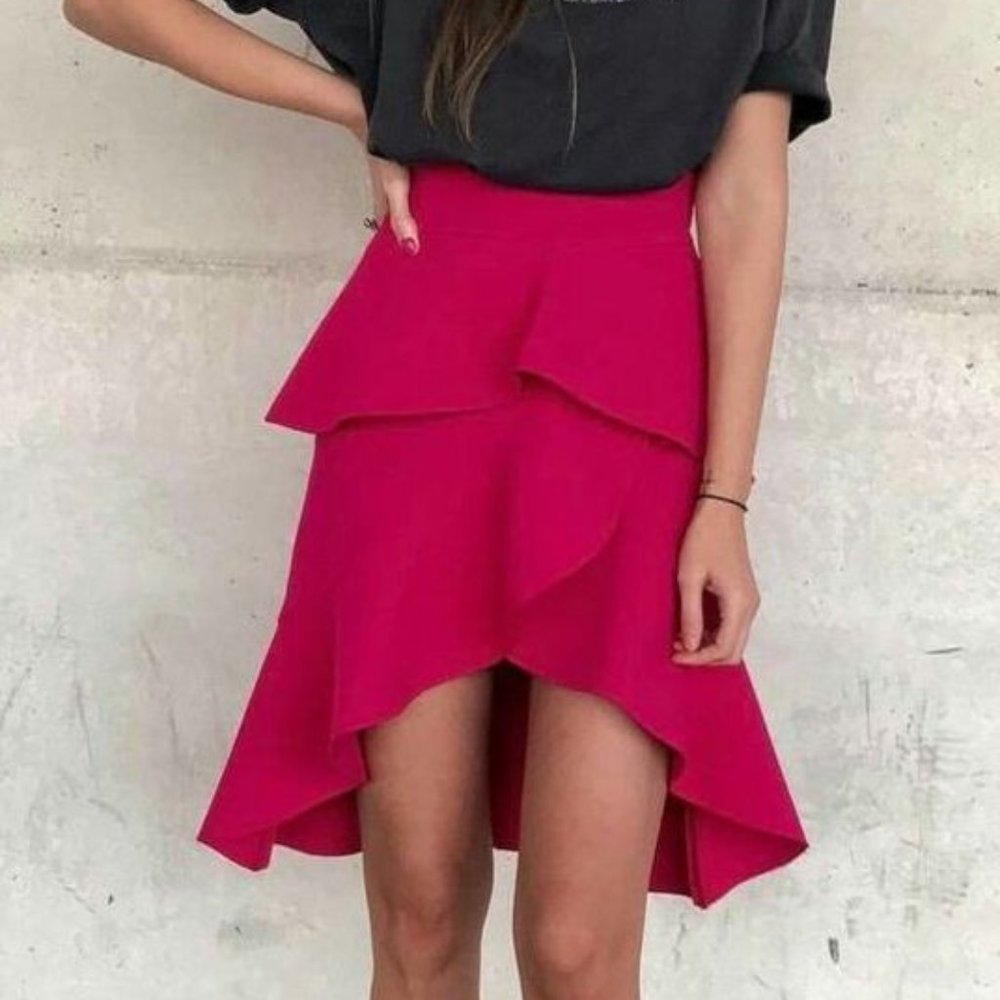 Zara Frilled Skirt - Picture 5 of 12